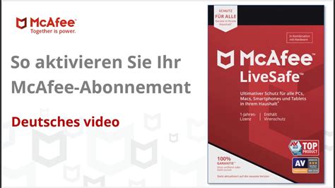 mcafee activate aktivieren